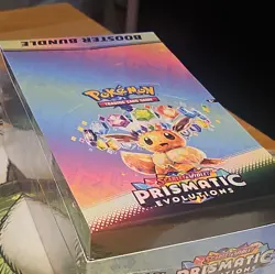 Pokemon Prismatic Evolutions 10x Booster Bundle boxes, factory sealed Case. - Image 2
