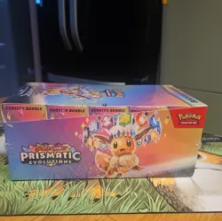 Pokemon Prismatic Evolutions 10x Booster Bundle boxes, factory sealed Case. - Image 4
