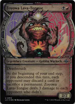 Zoyowa Lava-Tongue (Showcase) - FOIL - U The Lost Caverns of Ixalan 312 - MTG - Image 1