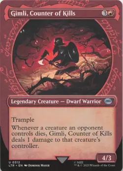 Gimli, Counter of Kills (Showcase) U Universes Beyond: The Lord of the Rings: Ta - Image 1