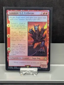 Summon: G.F Cerberus FOIL X1 NM Final Fantasy MTG - Image 1