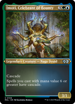 MTG - Imoti, Celebrant of Bounty (Foil Etched) [Multiverse Legends] Foil - Image 1