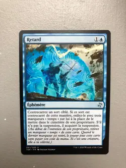 Mtg Carte Magic TSPR Delay Retard French NM - Image 1