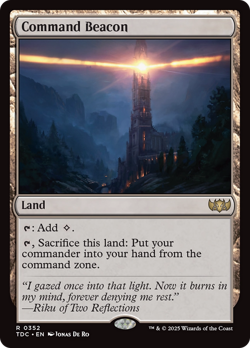 Command Beacon [Tarkir: Dragonstorm Commander] - Image 1