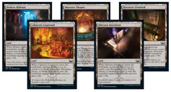 MTG Tri Fetch Lands - NEW CAPENNA FETCH LANDS - Set of All 5 - EDH Commander NM - Image 1