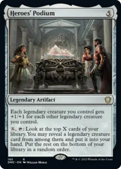 Heroes' Podium Dominaria United Commander NM Rare MAGIC GATHERING CARD ABUGames - Image 1