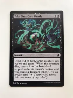Fake Your Own Death MTG Magic the Gathering Card NM Near Mint FDN - Image 1