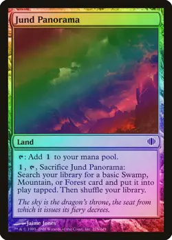Jund Panorama FOIL Shards of Alara PLD Land Common MAGIC MTG CARD ABUGames - Image 1