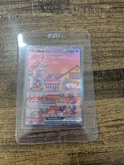 Mew ex SVP 053 Pokemon TCG Scarlet Violet 151 Black Star Promo Full Art SEALED - Image 1