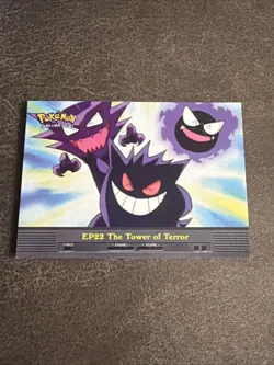 Pokemon Card - The Tower of Terror EP22 - TV Animation - Topps Series 2 - Image 1