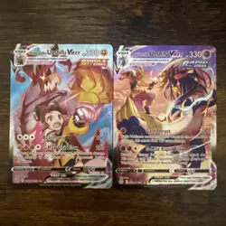 Urshifu VMAX Pokemon Brilliant Stars Trainer Gallery NM Rapid/Single Strike Pair - Image 1