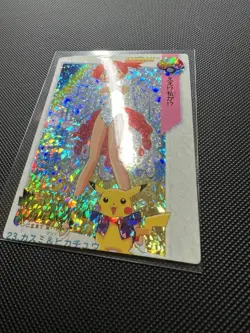 POKEMON POCKET MONSTERS VENDING PRISM ANIME CARDDASS STICKER 23 MISTY PIKACHU - Image 4