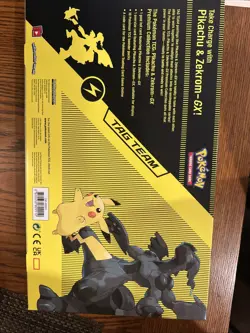 Pokemon Pikachu & Zekrom GX Tag Team Premium Collection Box New Sealed 820650809910 - Image 2