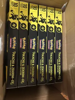 Pokemon Pikachu & Zekrom GX Tag Team Premium Collection Box New Sealed 820650809910 - Image 3