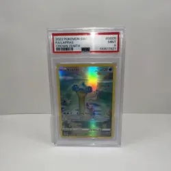 2023 POKEMON SWORD & SHIELD CROWN ZENITH #GG05 FULL ART/LAPRAS PSA 9 - Image 1