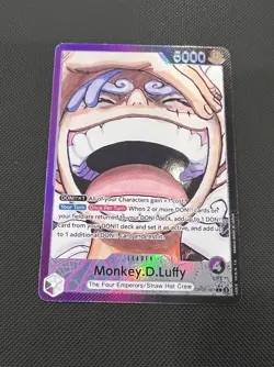 One Piece TCG Monkey.D.Luffy Parallel Emperors in the New World Leader OP09-061 - Image 1