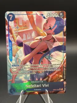 One Piece EB04-025 Nefeltari Vivi Alt Art OP14 The Azure Sea’s Seven NM In Hand! - Image 1