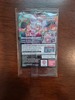 One Piece Luffy P-055 Rutgers Basketball Promo Card US VOYAGE SEALED MINT RARE - Image 2