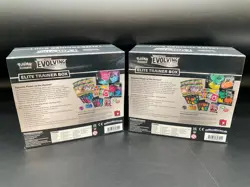 Lot of (2) Pokemon TCG Sword & Shield Evolving Skies Elite Trainer Boxes Sealed - Image 2