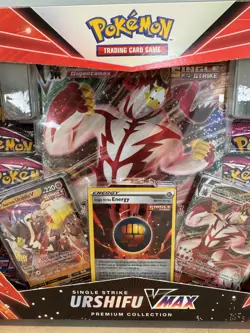 Pokemon Single Strike Urshifu VMAX Premium Collection Box Evolving Skies Fusion - Image 3