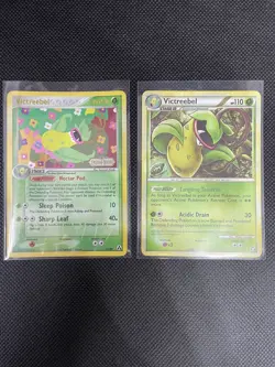 Victreebel 13/92 Legend Maker Rev Holo & Triumphant 12/102 Holo LP Pokemon TCG - Image 1