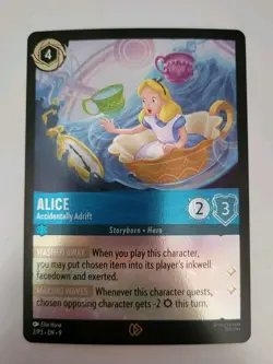 Disney Lorcana TCG: Alice (2/P3) - Promo Foil - Near Mint - Image 1