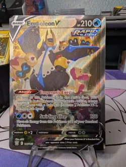 Empoleon V (Alternate Full Art) 146/163 Swsh05: Battle Styles Holo LP - Image 1