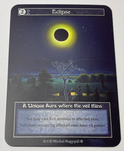 Sorcery Contested Realm Gothic Cold Foil Unique Eclipse Near Mint Pack Fresh - Image 1