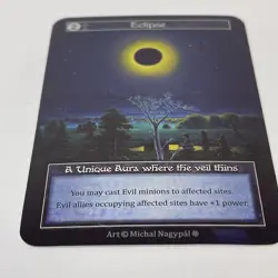 Sorcery Contested Realm Gothic Cold Foil Unique Eclipse Near Mint Pack Fresh - Image 2