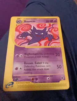 Pokemon TCG Expedition Base Set Haunter Regular Card 80/165 - Image 1