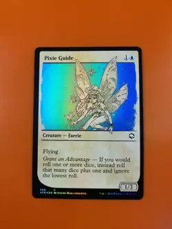 1x Pixie Guide | FOIL Showcase | Forgotten Realms | MTG Magic Cards - Image 3