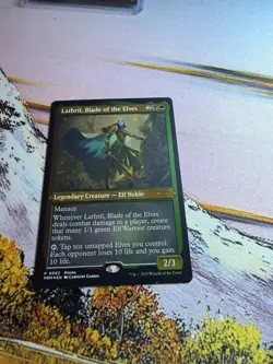 Lathril, Blade of the Elves - ETCHED FOIL PROMO - MTG Promos - NM - Image 2