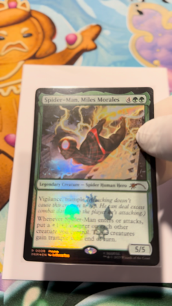 Mtg Spider-Man, Miles Morales Foil Promo P0008 - Image 2