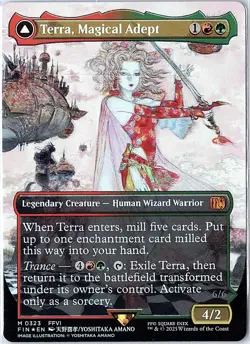 Terra, Magical Adept (Borderless) Foil M FINAL FANTASY 323 NM - Image 1
