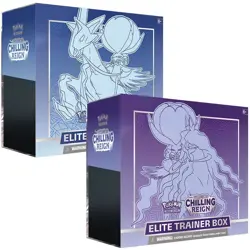 Pokemon Sword & Shield Chilling Reign Elite Trainer Box ETB Set of 2 Sealed ENG - Image 1
