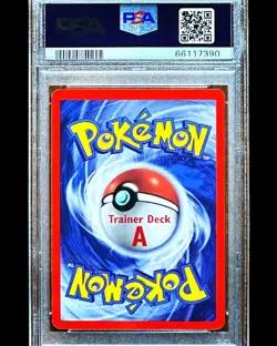 Sandshrew 1999 WotC Pokemon 62/102 - TRAINER DECK A - RED BACK - PSA 9 - Pop 36 - Image 2