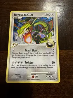 Pokemon Rayquaza C 8/147 Supreme Victors Holo Rare MP - Image 1