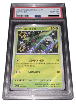 Pokemon - Scyther - PSA 10 - 2023 Shiny Treasure ex - Shiny - JP - Image 2