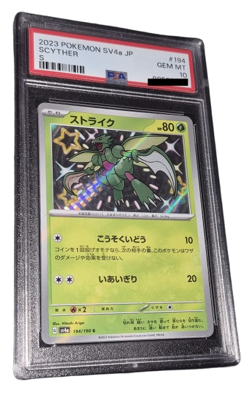 Pokemon - Scyther - PSA 10 - 2023 Shiny Treasure ex - Shiny - JP - Image 3