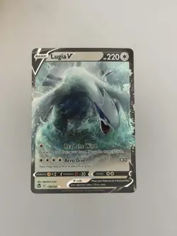 Lugia V 138/195 Silver Tempest Sword & Shield Pokemon 2022 NM + Fast Shipping - Image 1