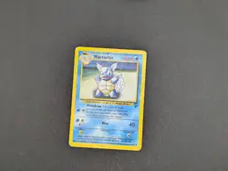 Pokemon TCG Wartortle Base Set 2 Unlimited Uncommon Card 63/130 - VG - Image 1