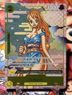 O-NAMI - One Piece TCG OP06-101 - PROMO Rare R - Event Pack Vol. 5 - Image 1