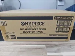 One Piece TCG: The Azure Sea's Seven Booster Box Sealed CASE OP14 - EB04 - Image 1