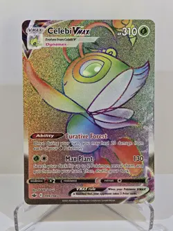 Celebi VMAX (Secret) 199/198 Swsh06: Sword & Shield - Chilling Reign Holo - Image 1