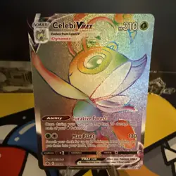 Celebi VMAX (Secret) 199/198 Swsh06: Sword & Shield - Chilling Reign Holo - Image 1