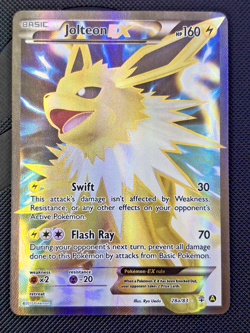Pokemon TCG Jolteon EX 28a/83 Generations Ultra Rare Holo Full Art LP+ - Image 1