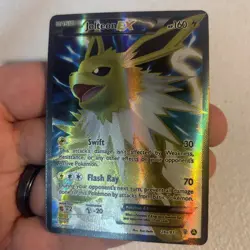 Pokemon TCG Jolteon EX 28a/83 Generations Ultra Rare Holo Full Art - Image 1