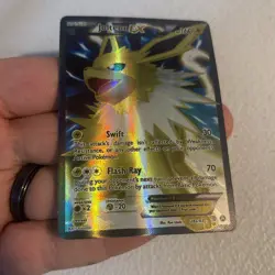 Pokemon TCG Jolteon EX 28a/83 Generations Ultra Rare Holo Full Art - Image 3