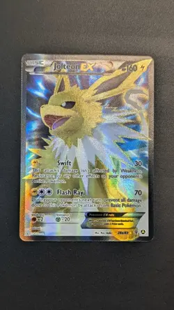 Jolteon EX 28a/83 Generations Ultra Rare Full Art Holo Pokemon - Image 1
