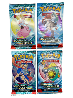 Lot of (250) Pokemon TCG Scarlet & Violet Journey Together Booster Packs Sealed - Image 2